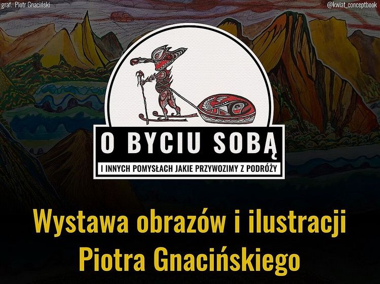 Wystawa obrazów i ilustracji Piotra Gnacińskiego zostanie otwarta w czwartek w Planecie 11