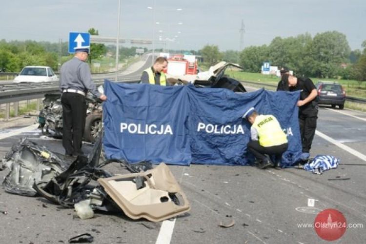 Śmiertelny wypadek na „siódemce” 