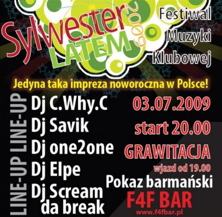 I Festiwal Muzyki Klubowej Sylwester Latem 2009