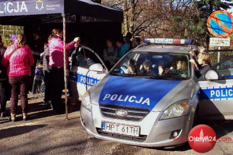 Policjanci świętowali urodziny Olsztyna z najmłodszymi