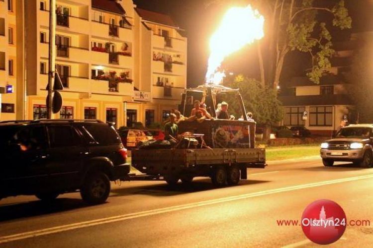 Parada baloniarzy przejechała przez centrum Olsztyna