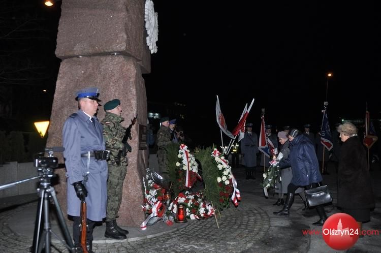 Olsztynianie obchodzili 35. rocznicę stanu wojennego