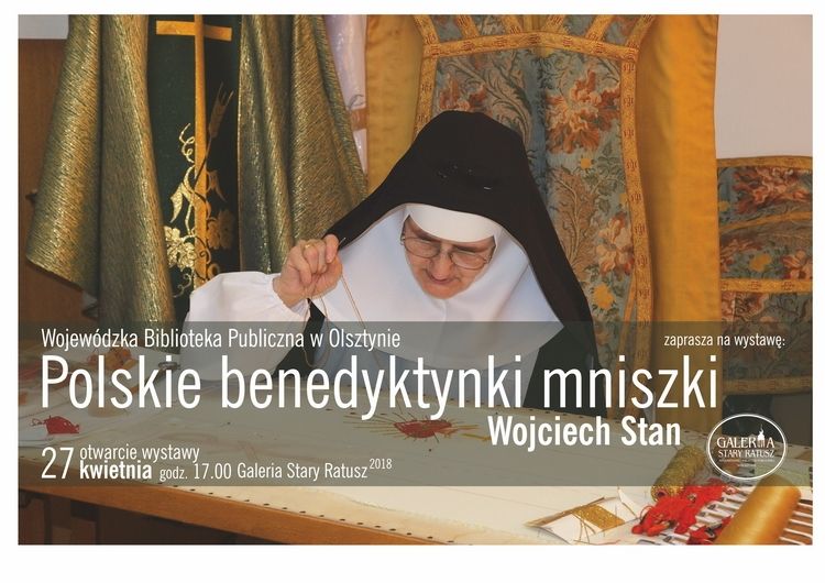 Wernisaż wystawy „Polskie benedyktynki mniszki” Wojciecha Stana jutro w WBP