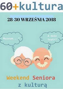 Akcja „60+Kultura” już w ten weekend 