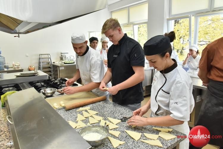 Uczniowie z „Gastronomika” zaprosili francuskich kolegów na warsztaty