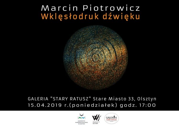 WBP zaprasza w poniedziałek na wystawę grafiki „Wklęsłodruk dźwięku” Marcina Piotrowicza