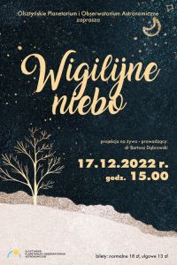 OPiOA zaprasza na projekcję „Wigilijne Niebo”