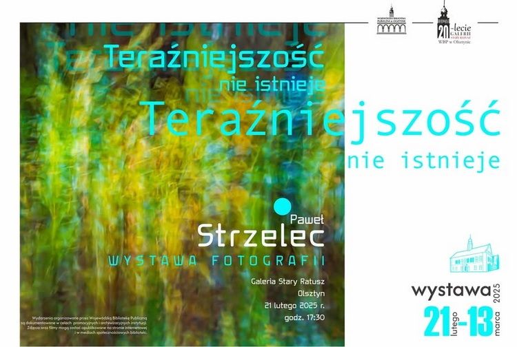 „Teraźniejszość nie istnieje”. WBP i Paweł Strzelec zapraszają na wystawę