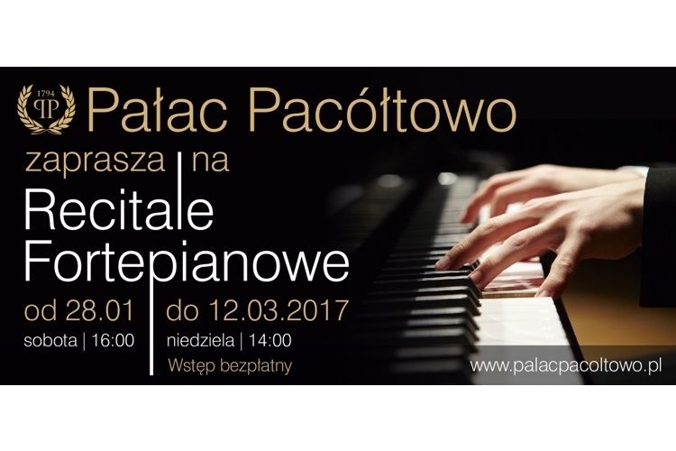 Recitale w Pałacu Pacółtowo