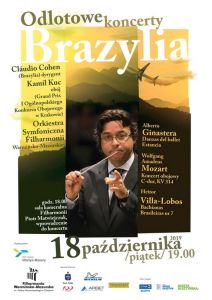 Filharmonia zaprasza do Brazylii  - „Odlotowe koncerty” powracają po wakacjach   