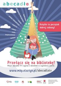 Włącz Abecadło TV. Przełącz się na bibliotekę w sieci