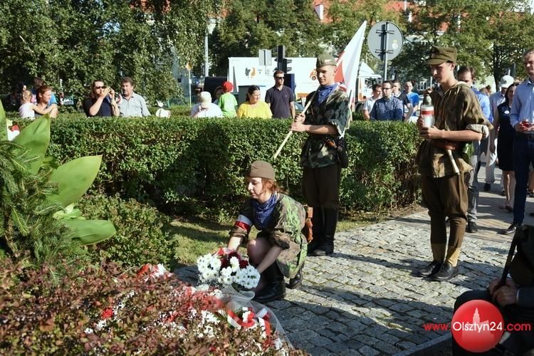 Olsztyn w rocznicę Powstania Warszawskiego