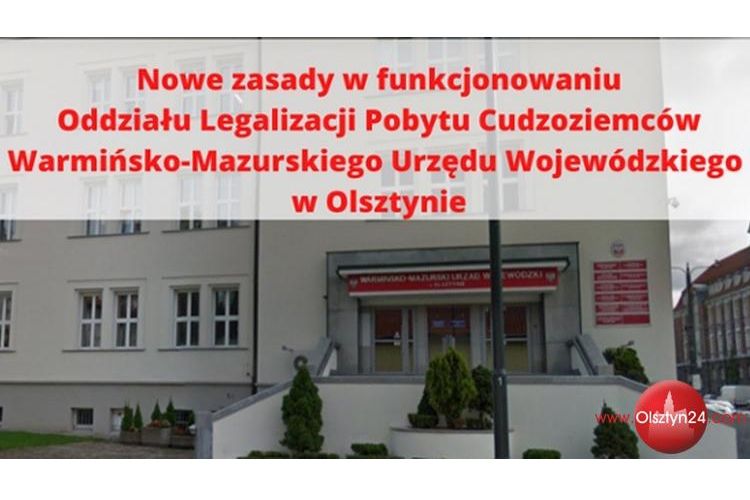 Zmiany w organizacji pracy Oddziału Legalizacji Pobytu Cudzoziemców Urzędu Wojewódzkiego