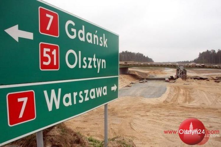 Ogłoszono przetarg na budowę ekspresówki Olsztyn - Olsztynek