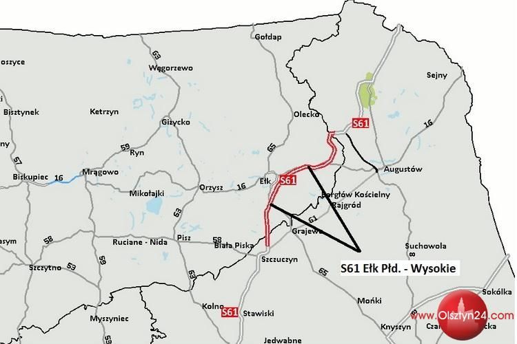 Umowa na drugi z trzech warmińsko-mazurskich odcinków S61 podpisana