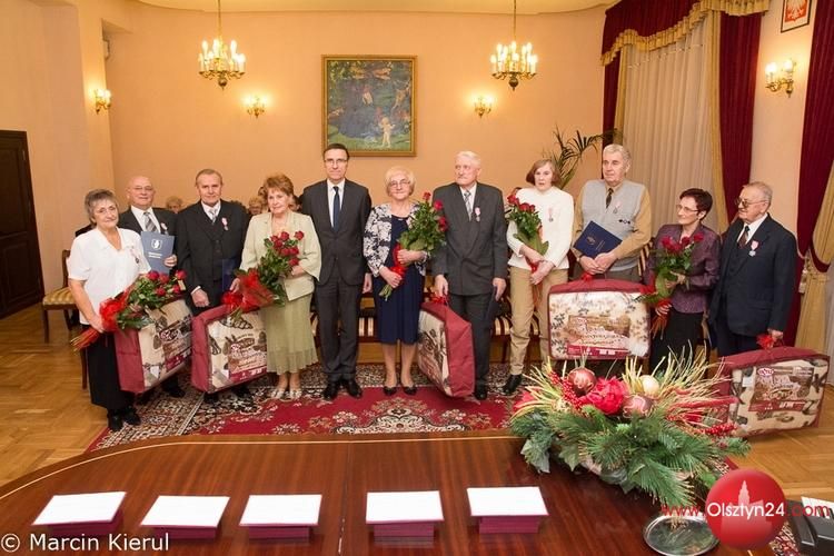 Ponownie uczczono olsztyńskie pary z długoletnim stażem małżeńskim 