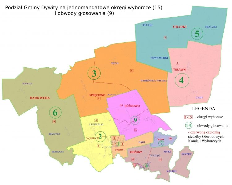 Gmina Dywity również organizuje akcję profrekwencyjną z nagrodami