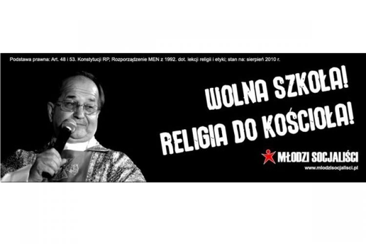 Przygotowania do kampanii „Wolna szkoła, religia do kościoła”