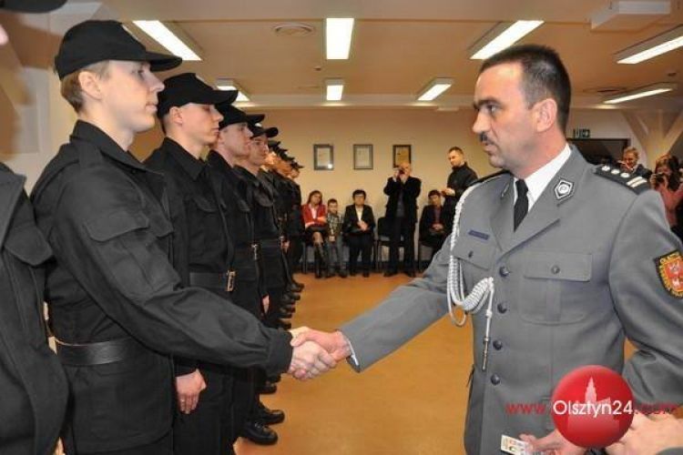 Policjanci złożyli ślubowanie