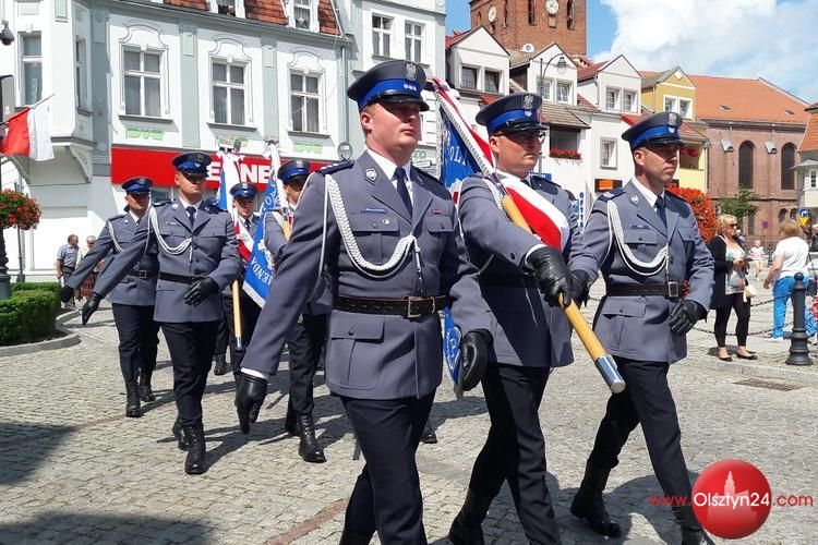 Policjanci z Warmii i Mazur świętowali w Biskupcu