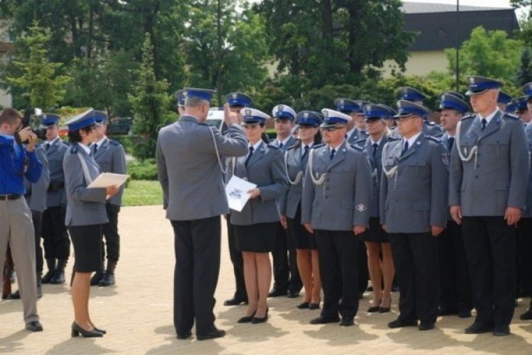 Policjanci świętowali w Ełku