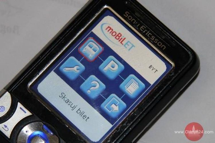 Telefon komórkowy zamiast biletu MPK