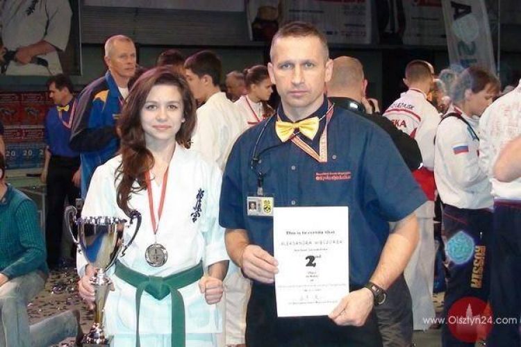 Aleksandra Wieczorek wicemistrzynią Europy w Karate Kyokushin